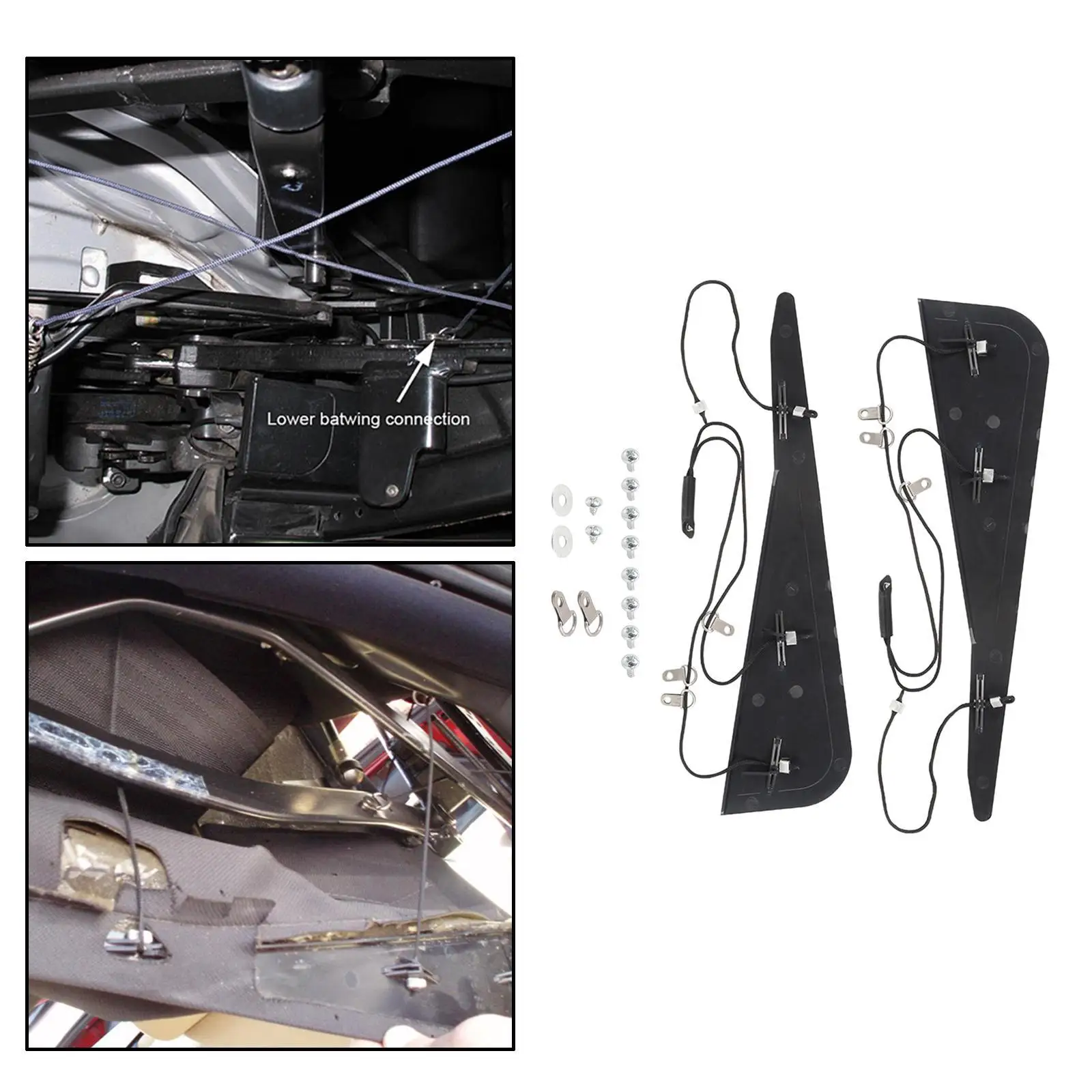 1 paar Black Convertible Roof C ColumnKit for E46 323ci 2000-2006 CarTools Accessories
1 paar Black Convertible Roof C ColumnKit for E46 323ci 2000-2006 CarTools Accessories