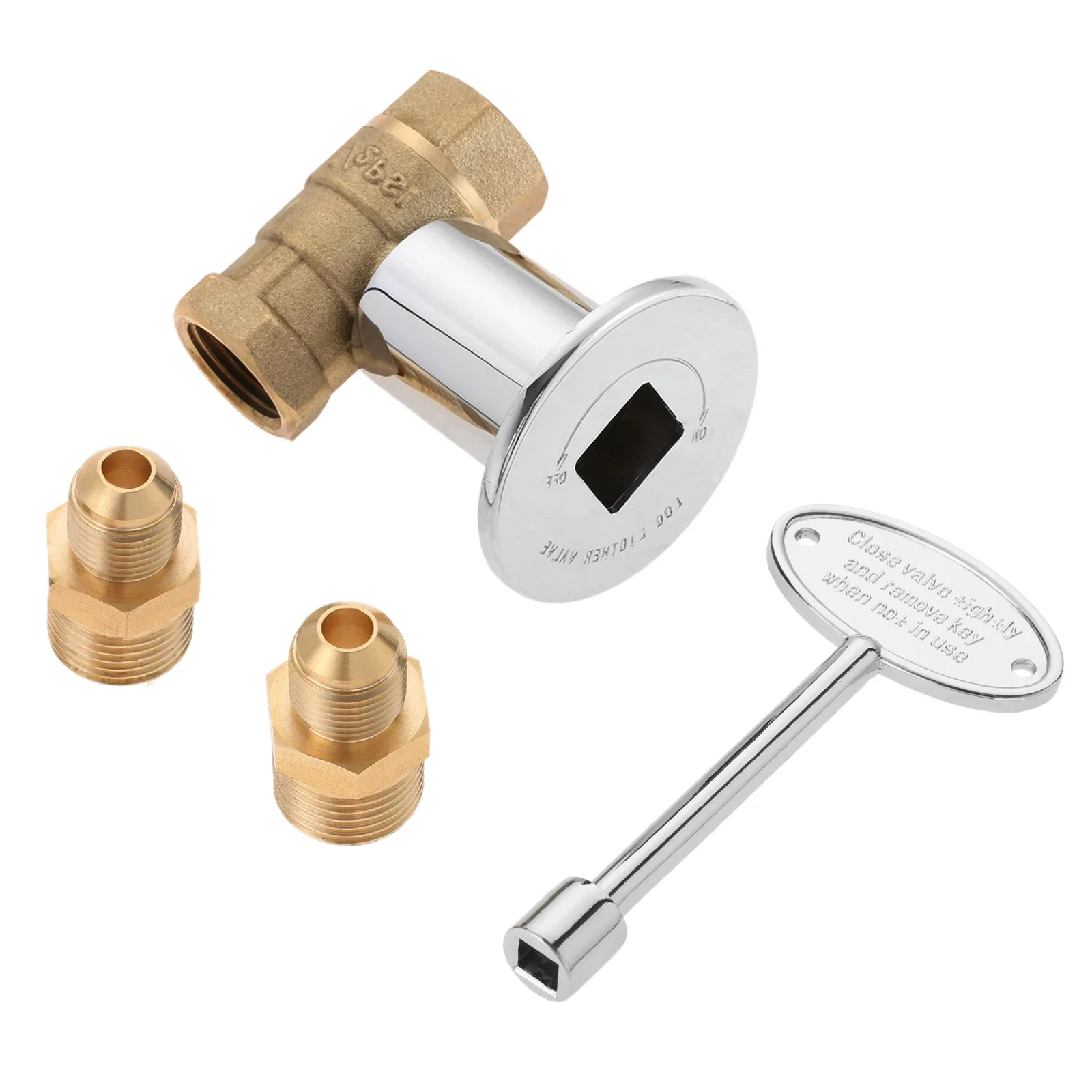 Fire Pit 1/2 Inch Straight Quarter-Turn Shut-Off Valve +3-inch Key +3/8 Male Flare X 1/2 NPT Fittings for Gas LPG Propane Fuels
Fire Pit 1/2 Inch Straight Quarter-Turn Shut-Off Valve +3-inch Key +3/8 Male Flare X 1/2 NPT Fittings for Gas LPG Propane Fuels