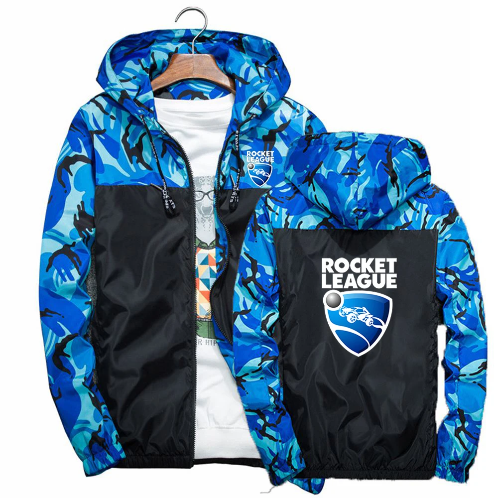 2024 New Rocket League autumn fashion four-color trench coat sports stitching men's comfortable and casual camouflage slim hoode
2024 New Rocket League autumn fashion four-color trench coat sports stitching men's comfortable and casual camouflage slim hoode
