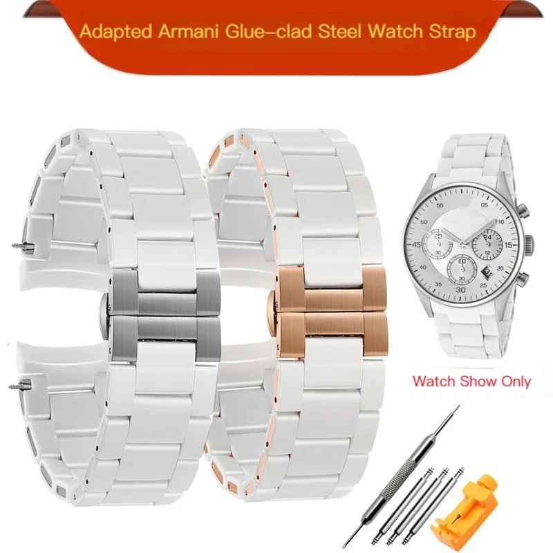 Модный браслет из стали с силиконовым покрытием для часов Armani AR5890/5891/5906/5905, Водонепроницаемый Специальный резиновый ремешок для часов, сменный Браслет
Модный браслет из стали с силиконовым покрытием для часов Armani AR5890/5891/5906/5905, Водонепроницаемый Специальный резиновый ремешок для часов, сменный Браслет