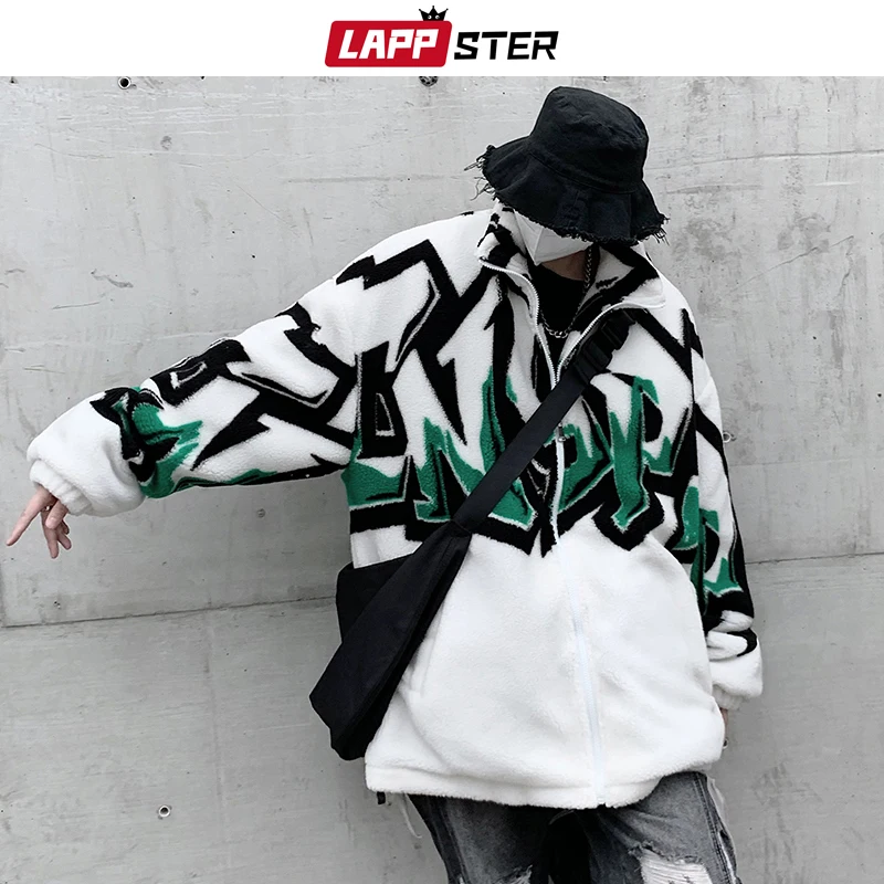 LAPPSTER Winter Streetwear Fleece Fluffy Jacket 2023 Lambswool Oversized Y2k Jackets Coats Windbreaker Korean Streetwear Parkas
LAPPSTER Winter Streetwear Fleece Fluffy Jacket 2023 Lambswool Oversized Y2k Jackets Coats Windbreaker Korean Streetwear Parkas