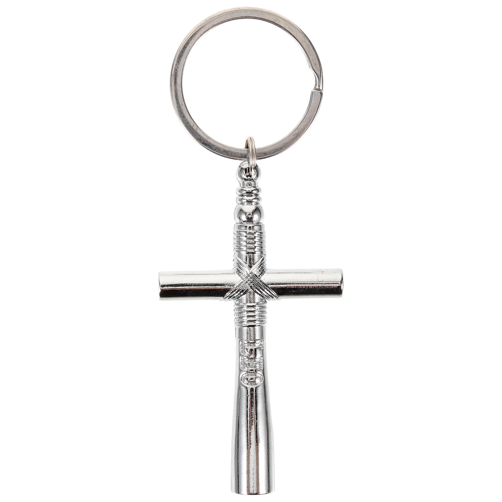 Cross Drum Key Fob Keychain Tuner Musical Instrument Tuning Tool Alloy for Beginner
Cross Drum Key Fob Keychain Tuner Musical Instrument Tuning Tool Alloy for Beginner