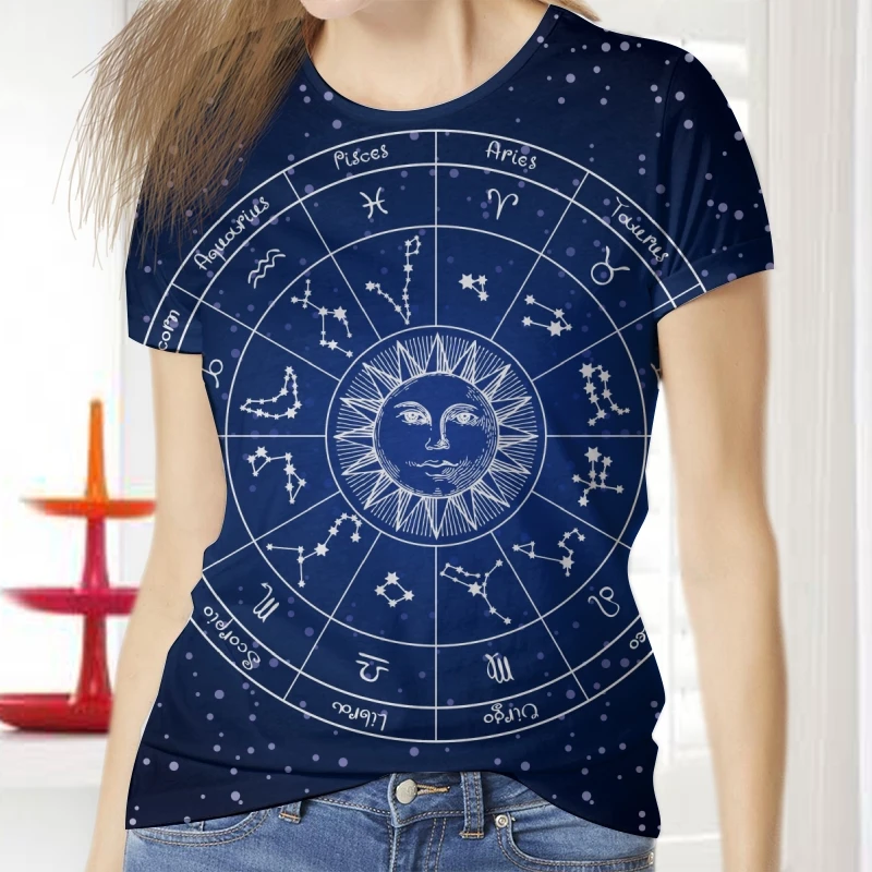 Women T-Shirt Casual Sun Myth Pattern Blouses Woman Luxury Girls 3D Print Unisex Fashion Tops Harajuku Fun Short Sleeve Mujer
Women T-Shirt Casual Sun Myth Pattern Blouses Woman Luxury Girls 3D Print Unisex Fashion Tops Harajuku Fun Short Sleeve Mujer
