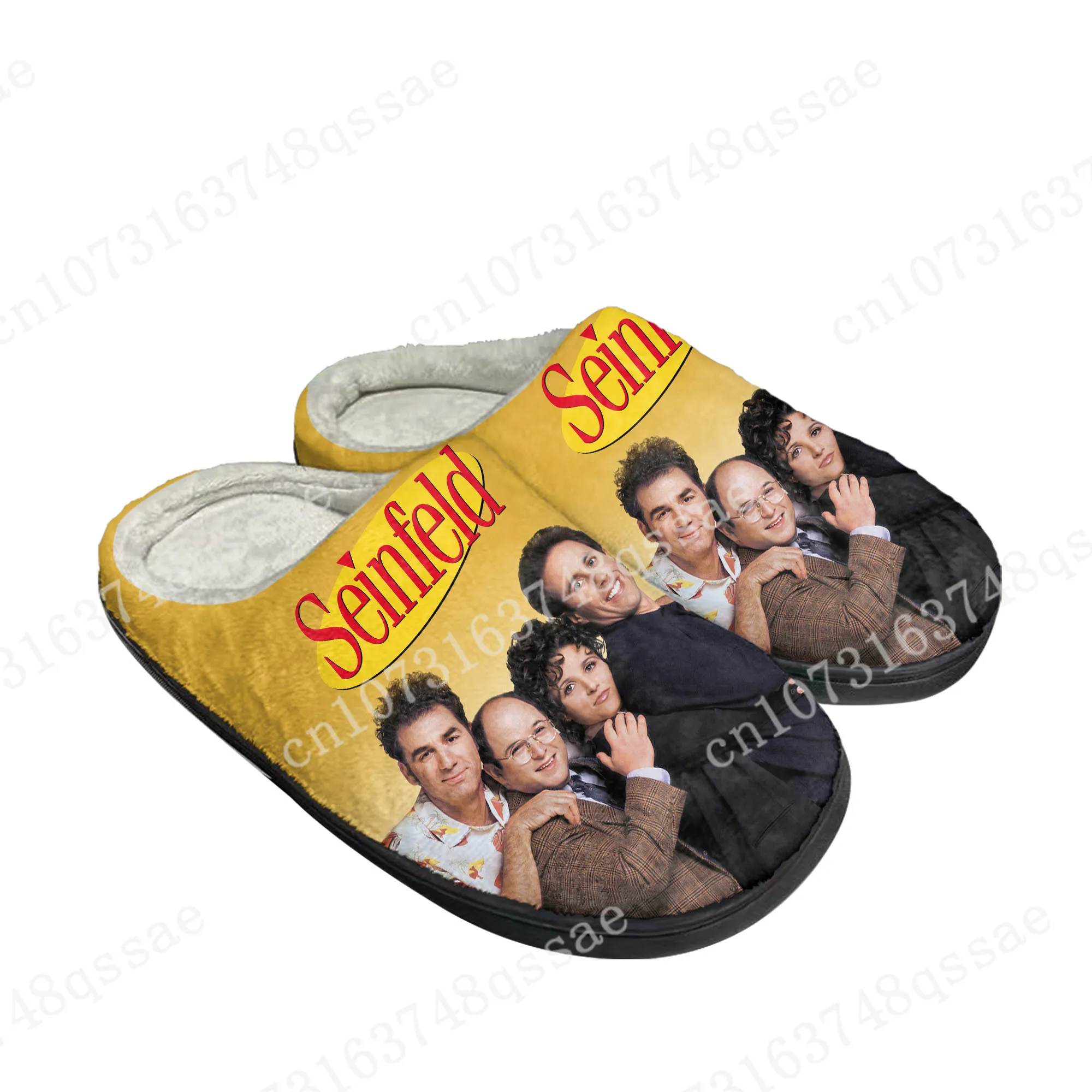 Домашние хлопковые тапочки Seinfeld Sitcom, мужские и женские, плюшевые, для спальни, Повседневная сохраняющая тепло обувь, теплые домашние тапочки, индивидуальная обувь «сделай сам»
Домашние хлопковые тапочки Seinfeld Sitcom, мужские и женские, плюшевые, для спальни, Повседневная сохраняющая тепло обувь, теплые домашние тапочки, индивидуальная обувь «сделай сам»