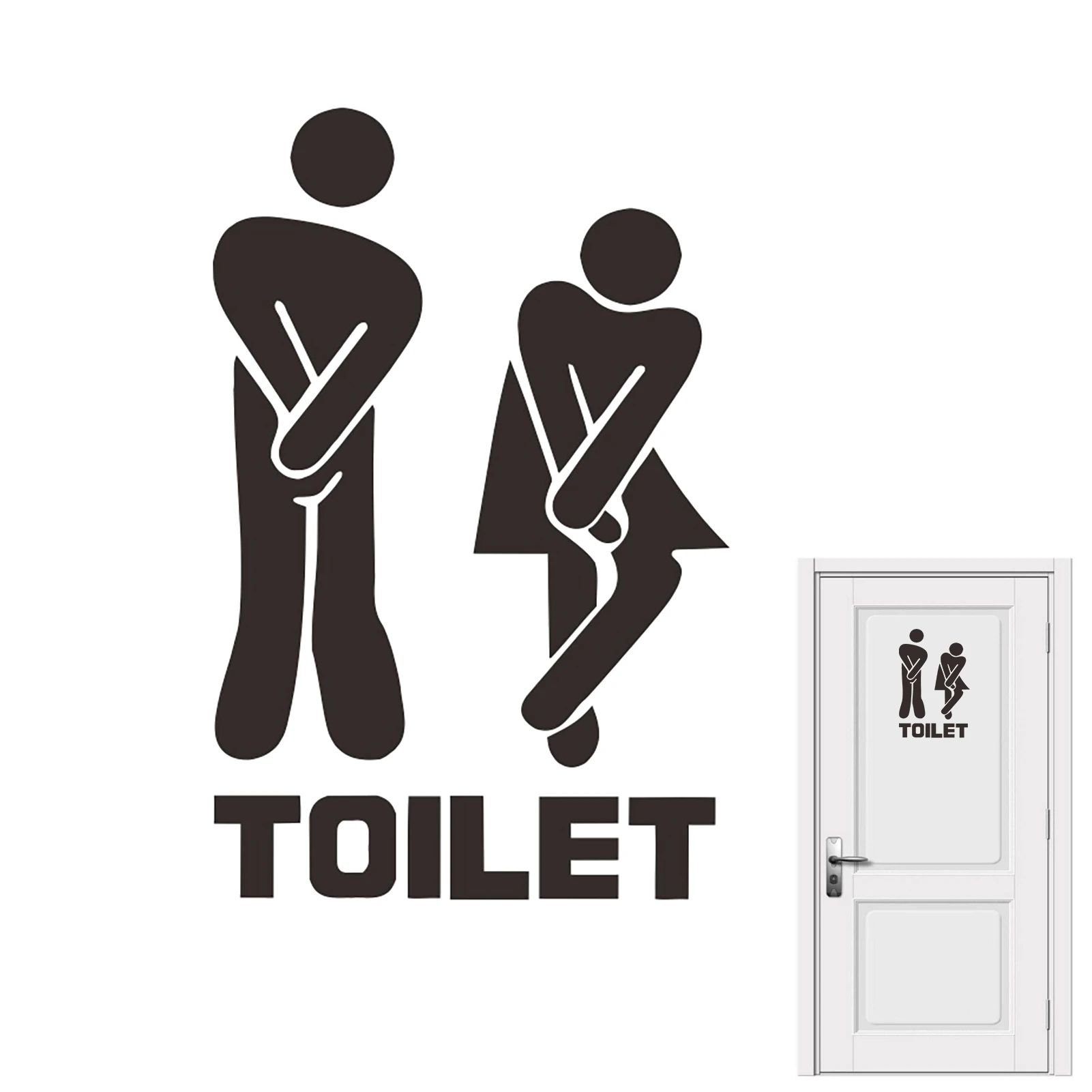 Bathroom Wall Stickers Funny Toilet Entrance Sign Sticker For France Home Restaurant Toilet Wall Decor
Bathroom Wall Stickers Funny Toilet Entrance Sign Sticker For France Home Restaurant Toilet Wall Decor