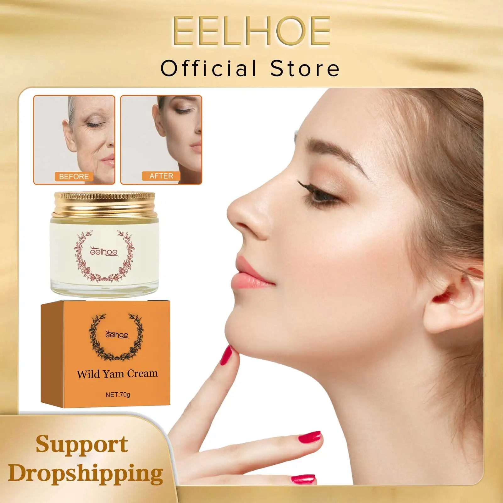 EELHOE Firming Wrinkle Cream Anti-Aging Wrinkles Firmness Whitening Tighten Improve Puffiness Hydrating Lifting Fine Line Cream
EELHOE Firming Wrinkle Cream Anti-Aging Wrinkles Firmness Whitening Tighten Improve Puffiness Hydrating Lifting Fine Line Cream