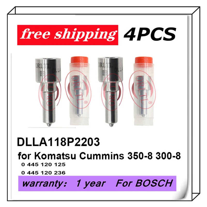 DLLA118P2203 0433172203 для Komatsu Cummins 3965721 6745-11-3102 84346812 5263308 5263308-NX 4940170 6745-11-3102 сопло 4 шт.
DLLA118P2203 0433172203 для Komatsu Cummins 3965721 6745-11-3102 84346812 5263308 5263308-NX 4940170 6745-11-3102 сопло 4 шт.