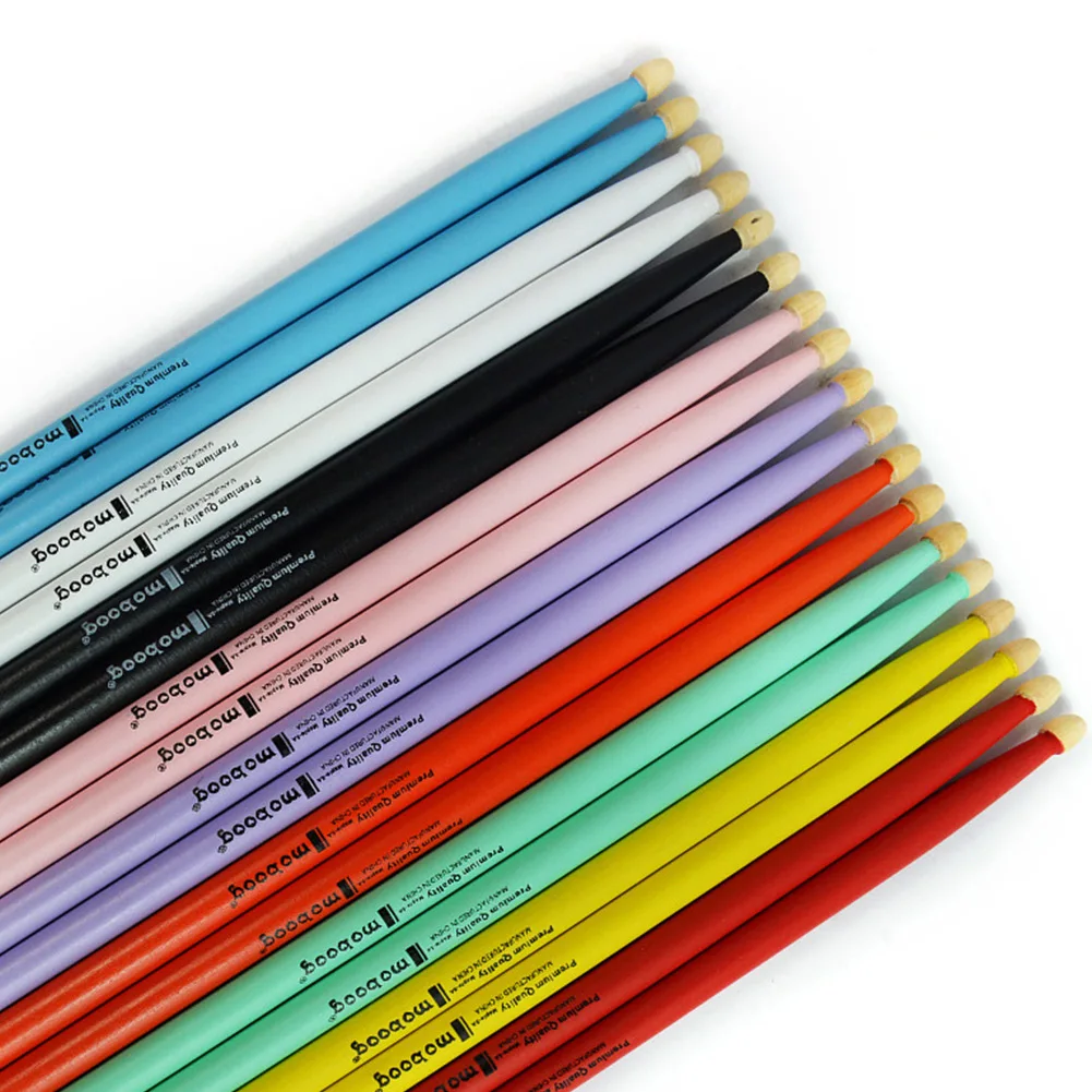 1Pair Professional Drum Sticks 5A 7A Colored Maple Wood Drumsticks For Beginner Suit For All Drums Musical Instrument Parts
1Pair Professional Drum Sticks 5A 7A Colored Maple Wood Drumsticks For Beginner Suit For All Drums Musical Instrument Parts