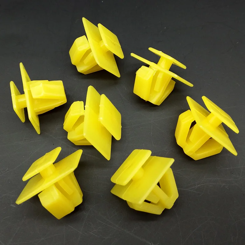 Plastic Yellow Fender Retainer Fasteners Clips Push Rivet Trim Set Kit 50pcs Molding Nylon For Hyundai 87758-35000 Santa
Plastic Yellow Fender Retainer Fasteners Clips Push Rivet Trim Set Kit 50pcs Molding Nylon For Hyundai 87758-35000 Santa