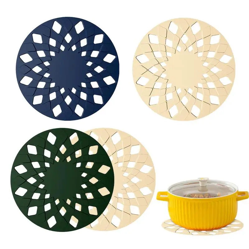 Trivet Mat Hot Pads Heat Resistant Kitchen Cooking Hot Pot Cover Holder Heat Multifunction Kitchen Tool For Bowl Mats Placemats
Trivet Mat Hot Pads Heat Resistant Kitchen Cooking Hot Pot Cover Holder Heat Multifunction Kitchen Tool For Bowl Mats Placemats