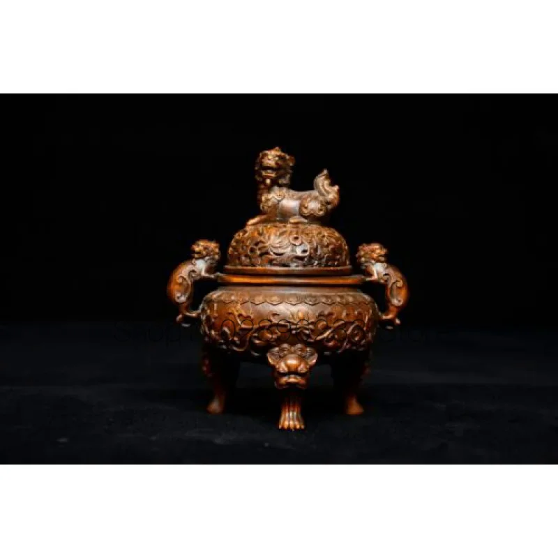 4-Inch Chinese Antique Wooden Incense Burner Natural Old Square Wooden Incense Burner Animal
4-Inch Chinese Antique Wooden Incense Burner Natural Old Square Wooden Incense Burner Animal