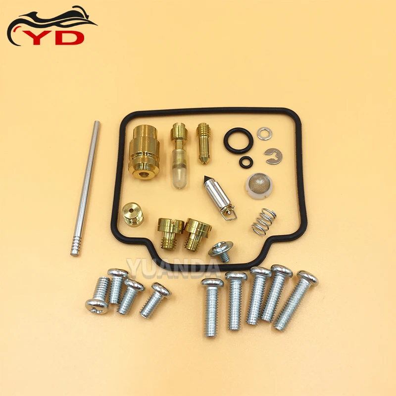 Carburetor Rebuild Kit for Yamaha Bear Tracker YFM250 YFM 250 1999 2000 2001-2004
Carburetor Rebuild Kit for Yamaha Bear Tracker YFM250 YFM 250 1999 2000 2001-2004