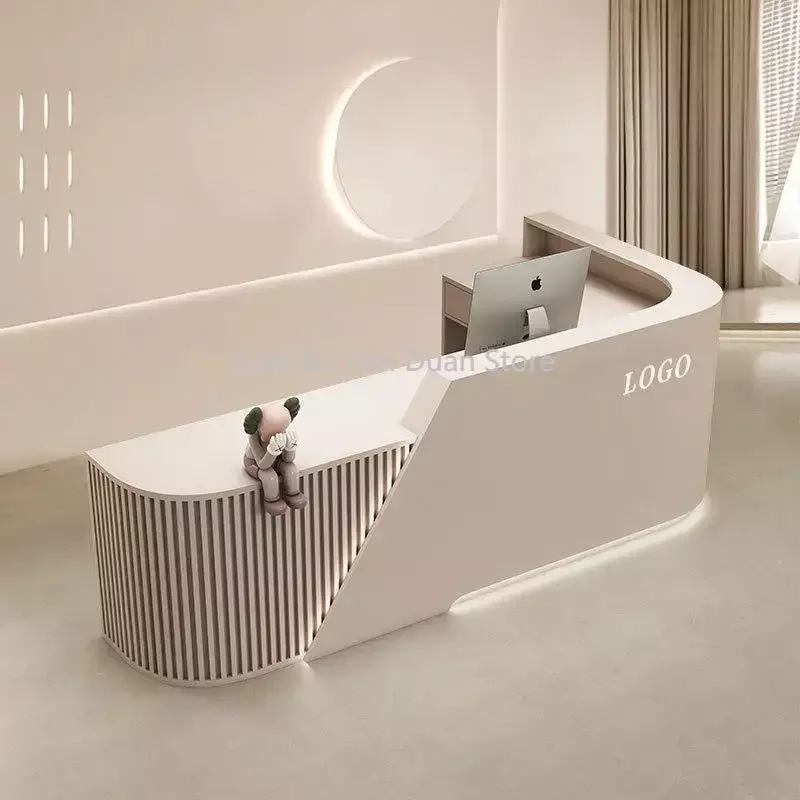 Simple Modern Reception Desks Cash Register Clothing Store Bar Table Reception Balcao Para Salao De Beleza Furniture Bar Counter
Simple Modern Reception Desks Cash Register Clothing Store Bar Table Reception Balcao Para Salao De Beleza Furniture Bar Counter