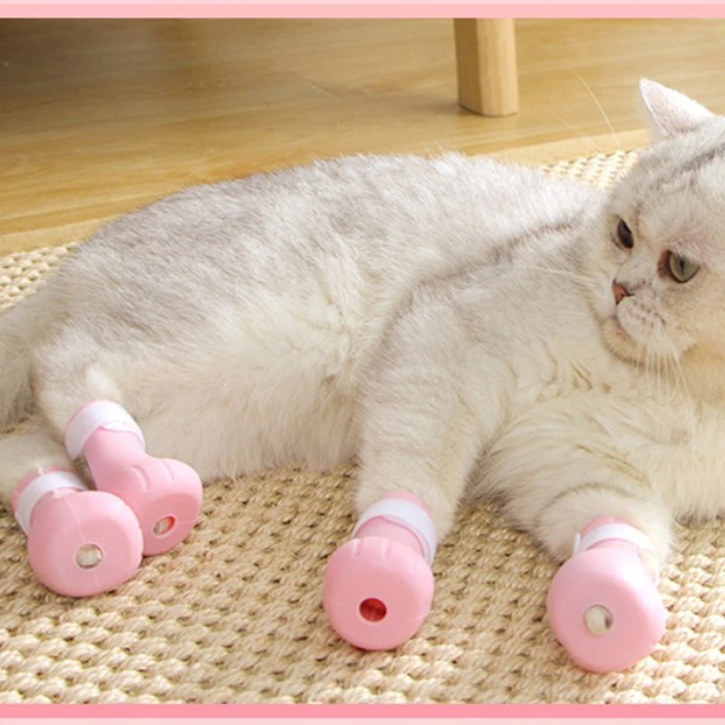Creative Anti-biting Bath Washing Cat Claw Cover Cut Nails Foot Cover Pet Paw Protector for Anti-Scratch Cat Shoes Boots 2021
Creative Anti-biting Bath Washing Cat Claw Cover Cut Nails Foot Cover Pet Paw Protector for Anti-Scratch Cat Shoes Boots 2021