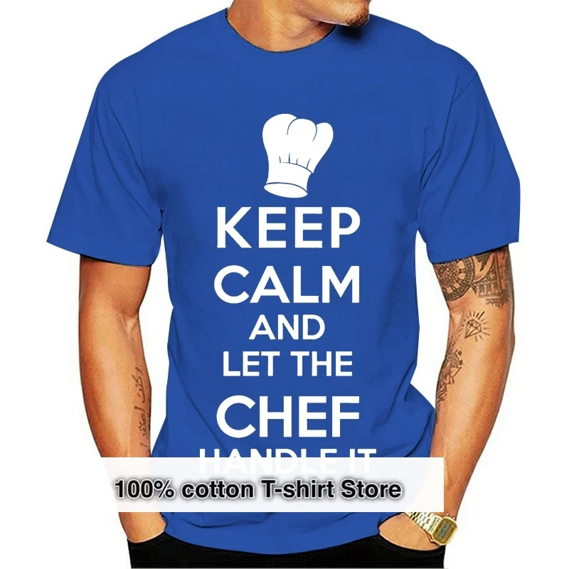 Футболка мужская Техасская оранжевая, с надписью Keep Calm and let the Chef Handle it
Футболка мужская Техасская оранжевая, с надписью Keep Calm and let the Chef Handle it