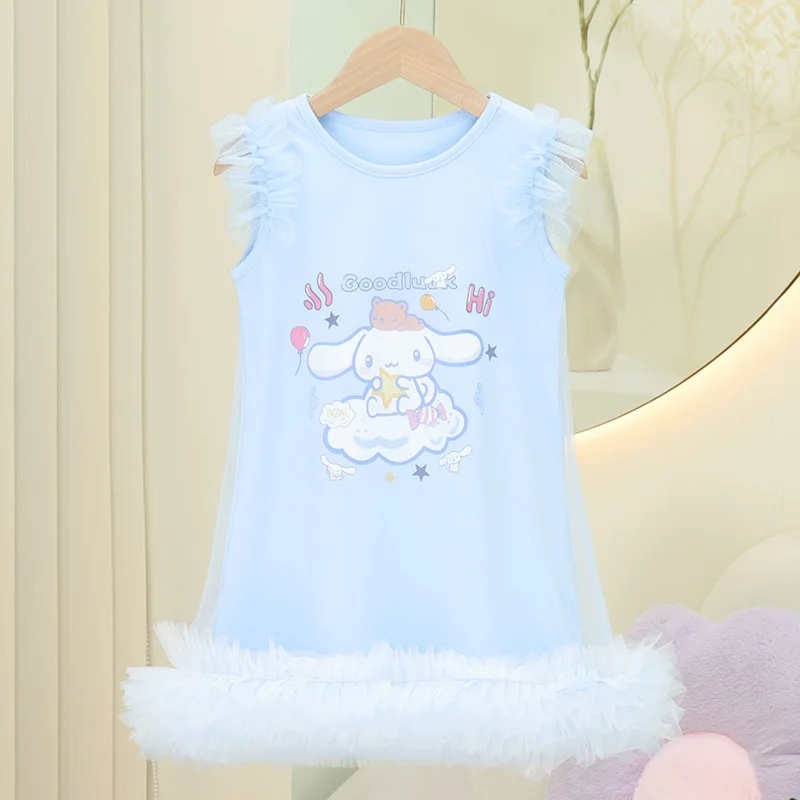 2024 New Girls My Melody Hoodie Sanrio Kawaii Anime Kuromi Cinnamoroll Dress Summer Sweet Cute Babys Mesh Skirt Tide Kid Gift
2024 New Girls My Melody Hoodie Sanrio Kawaii Anime Kuromi Cinnamoroll Dress Summer Sweet Cute Babys Mesh Skirt Tide Kid Gift