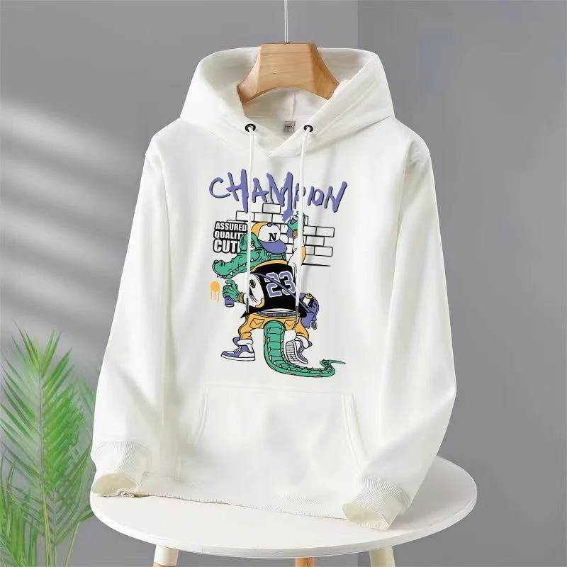 Fashion Crocodile Print Women Clothes Hip Hop Pullovers Hoody New Casual Oversized Clothing Fleece Loose Hoody Womens
Fashion Crocodile Print Women Clothes Hip Hop Pullovers Hoody New Casual Oversized Clothing Fleece Loose Hoody Womens