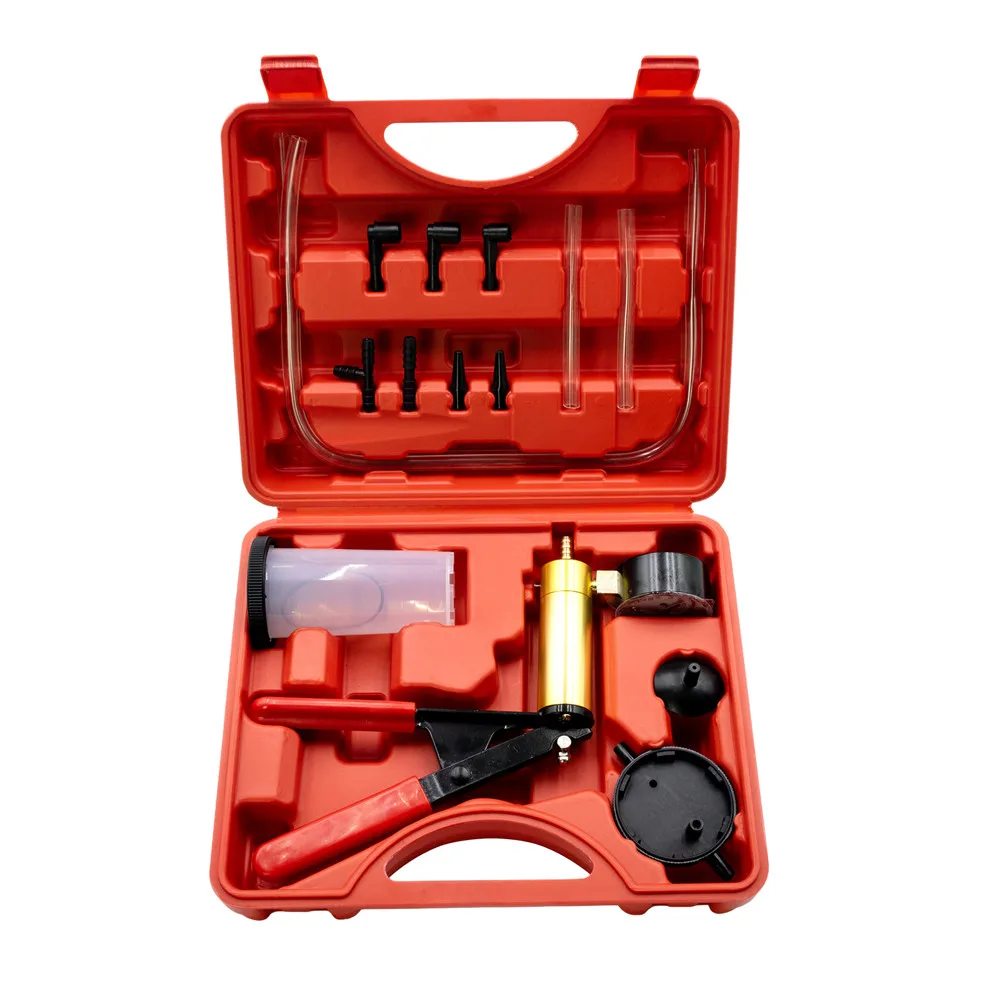 

For Car Vacuum Pump Brake Bleeder Kit Universal Hand Held Oil Change Tester Tools Automotive Extractor System Supplies