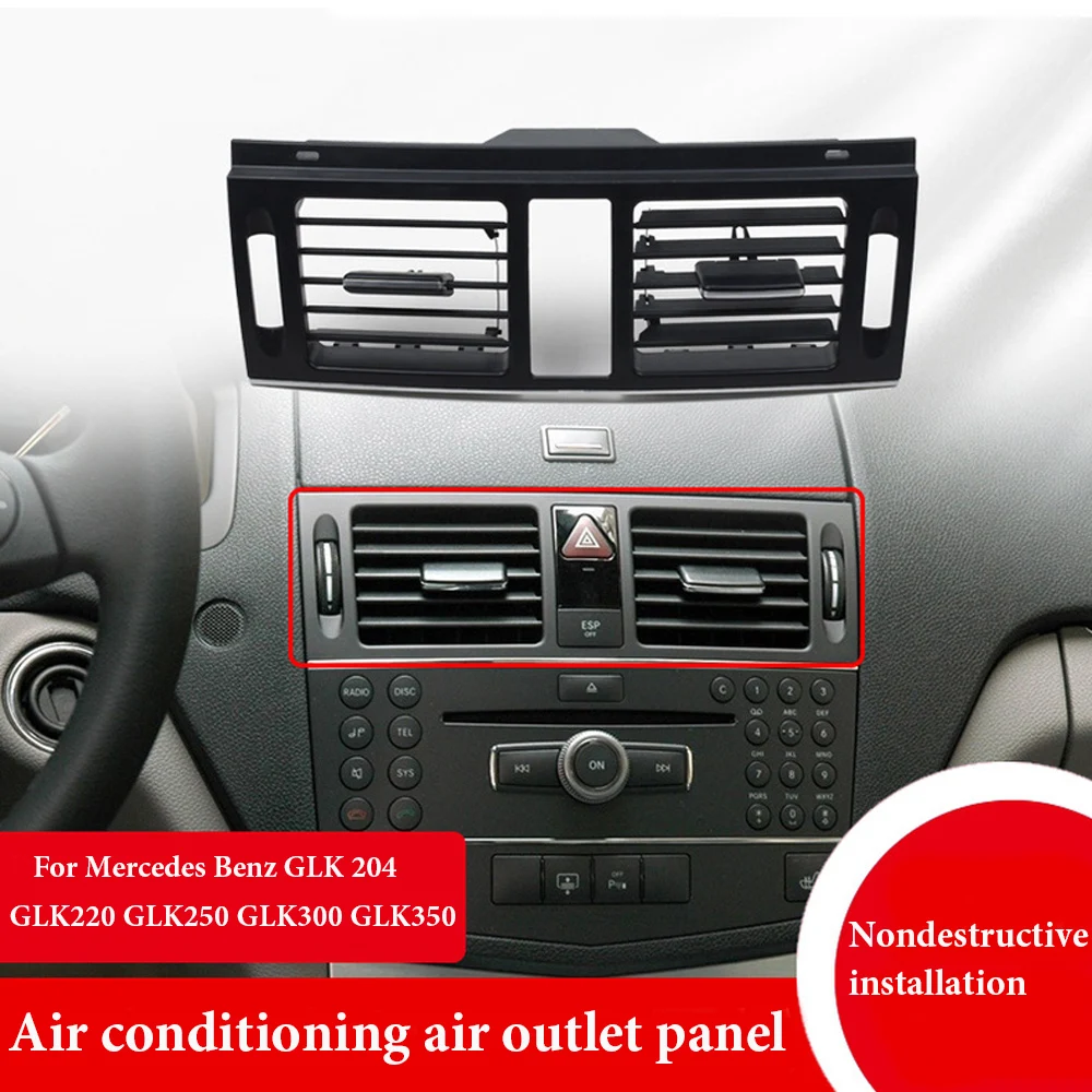 1PCS Gray Black Car Rear Air Conditioner Outlet Vent Grille Panel For Mercedes For Benz W204 GLK300 X204 Interior Accessories
1PCS Gray Black Car Rear Air Conditioner Outlet Vent Grille Panel For Mercedes For Benz W204 GLK300 X204 Interior Accessories