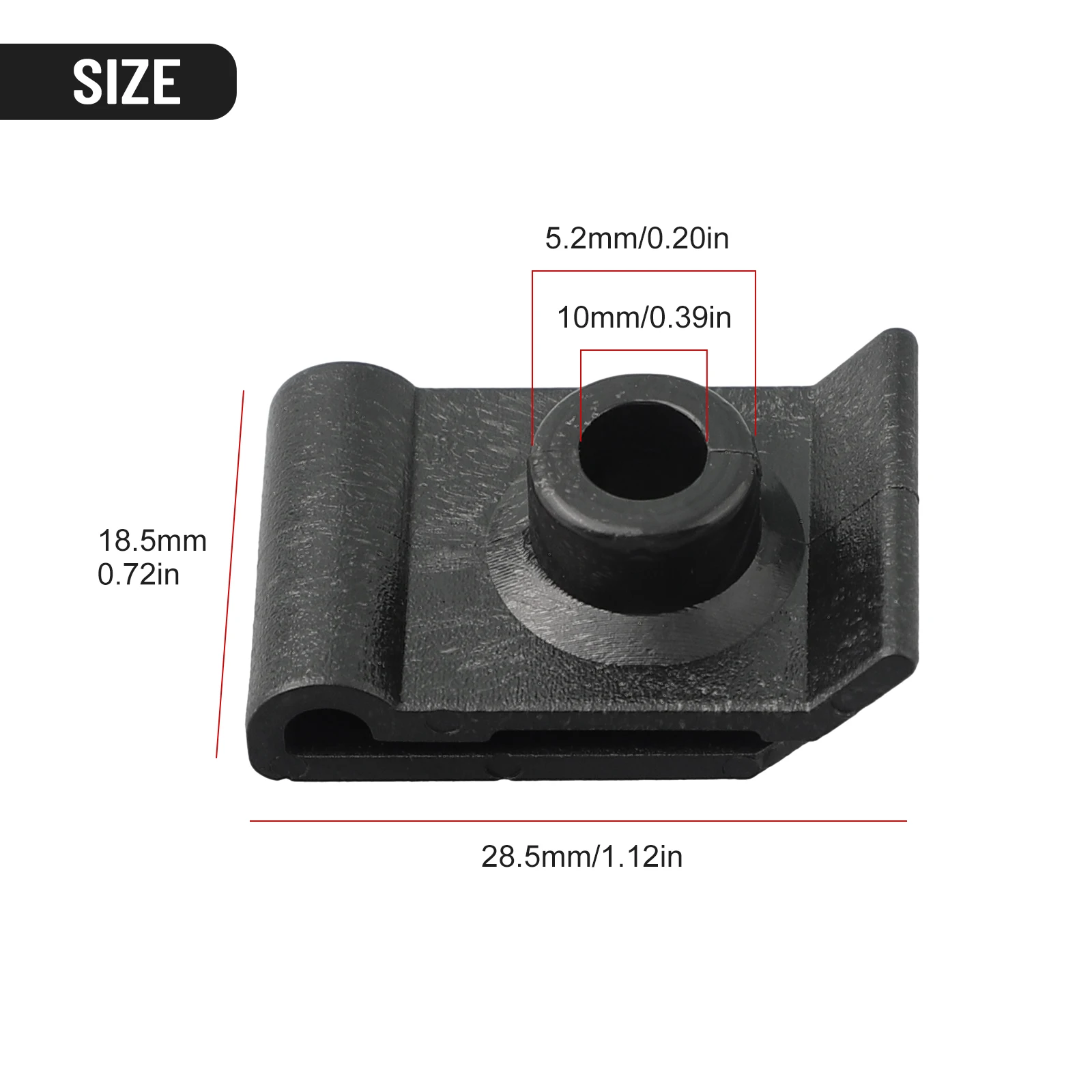 Replace Your Worn Out Clips with 20Pcs Nylon U Nuts for Toyota 53879 22010 Replacement Perfect for Front Fender Liner Mounting
Replace Your Worn Out Clips with 20Pcs Nylon U Nuts for Toyota 53879 22010 Replacement Perfect for Front Fender Liner Mounting