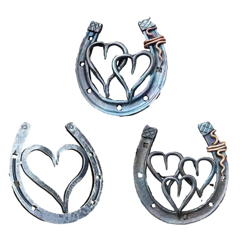 Handmade Horseshoe, Cast Horseshoe Wall Decor, Good Lucky Horseshoe, Hand Cast Horseshoe With Love Wall Decor
Handmade Horseshoe, Cast Horseshoe Wall Decor, Good Lucky Horseshoe, Hand Cast Horseshoe With Love Wall Decor