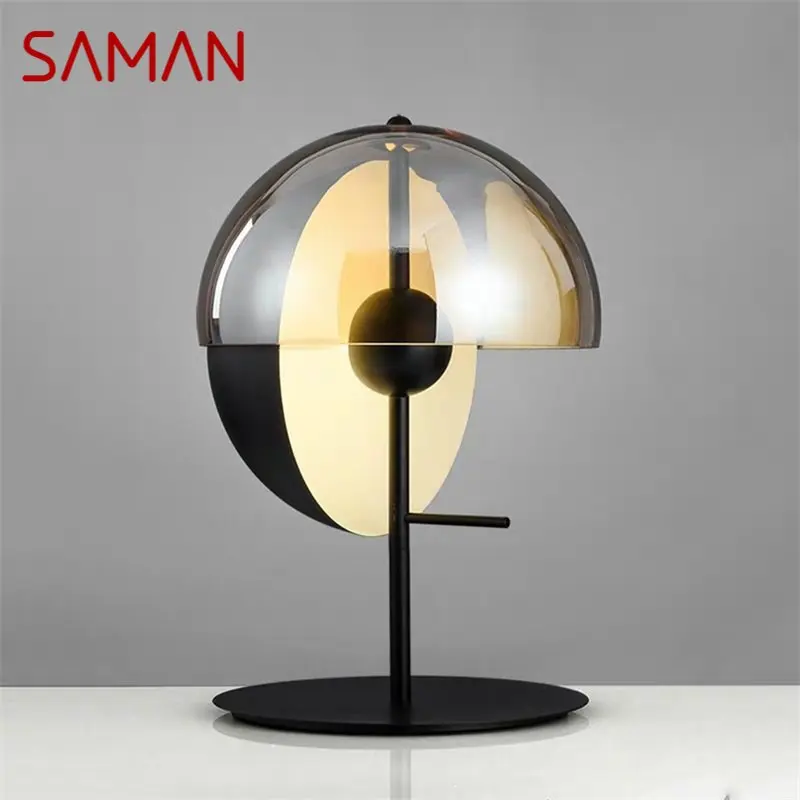 SAMAN Modern Table Lamp Bedroom New Design E27 Desk Light Home LED Lighting Decorative For Foyer Living Room Office Bedroom
SAMAN Modern Table Lamp Bedroom New Design E27 Desk Light Home LED Lighting Decorative For Foyer Living Room Office Bedroom