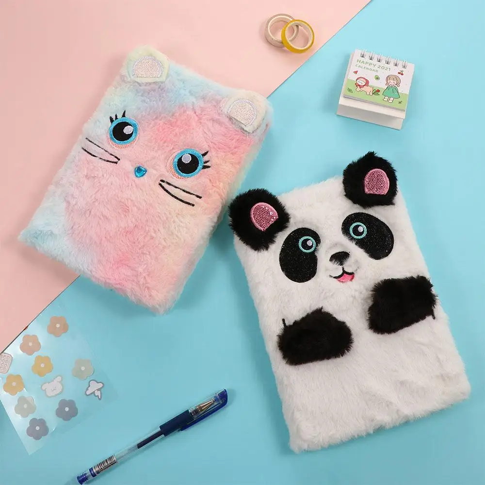 DIY Journal Agenda Panda Animal Cute Kawaii Books Fluffy Cover Planner Cartoon Notebook Plush Notebook
DIY Journal Agenda Panda Animal Cute Kawaii Books Fluffy Cover Planner Cartoon Notebook Plush Notebook