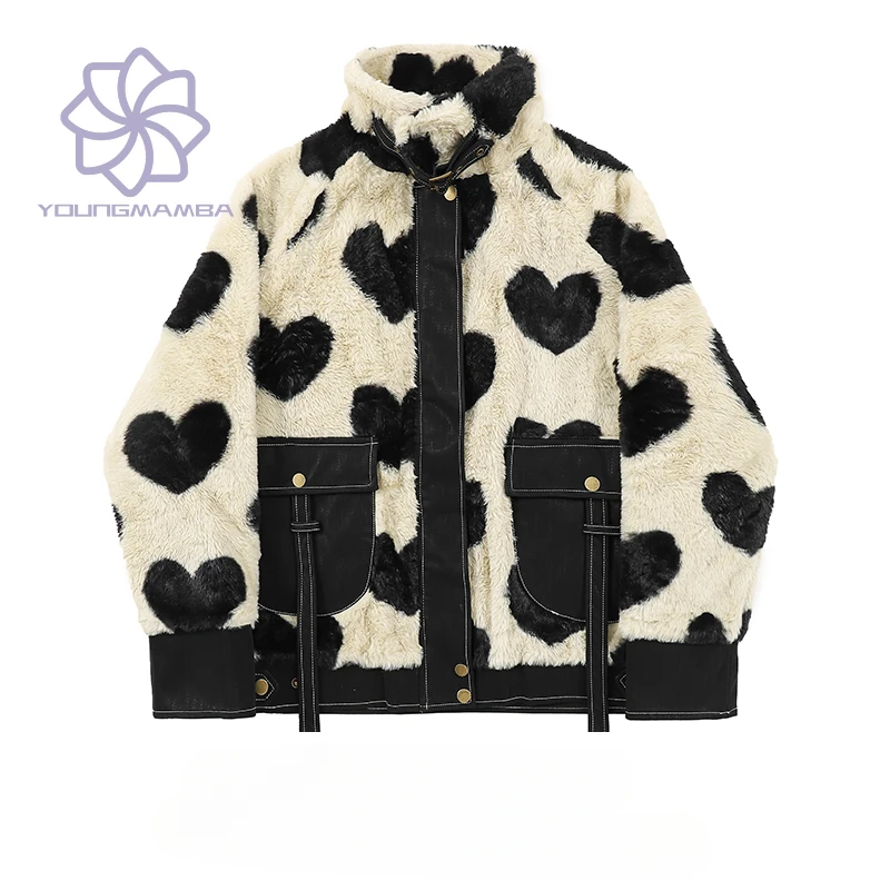 Retro Plush Jacket for Women 2023 Winter New Korean Fashion Long Sleeve Thickened Loose Coats Female Outerwear
Retro Plush Jacket for Women 2023 Winter New Korean Fashion Long Sleeve Thickened Loose Coats Female Outerwear