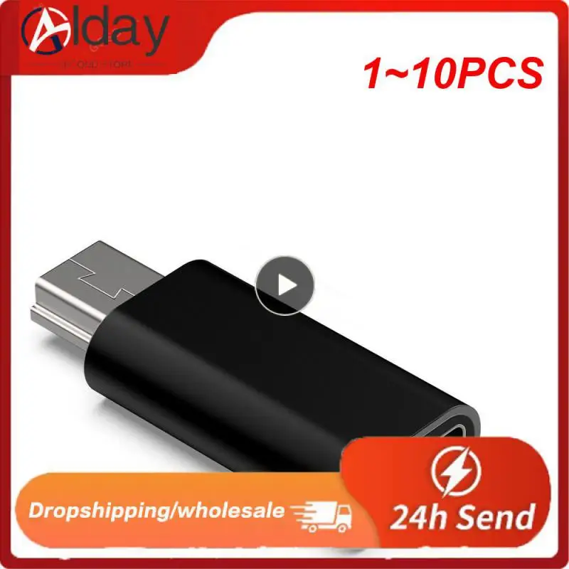 1~10PCS Mini USB to Type C Adapter 5 Pin Male Mini USB to Female USB Type C Data Transfer Connector for MP3 Camera PC
1~10PCS Mini USB to Type C Adapter 5 Pin Male Mini USB to Female USB Type C Data Transfer Connector for MP3 Camera PC