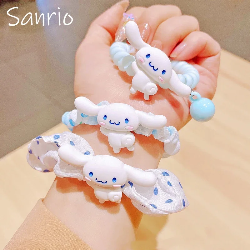 Sanrio Cinnamoroll Girls Sweet Cute Hair Bands Cartoon Doll Hair Tie Telephone Wire Headband Polka Dot Fashion Hair Accessories
Sanrio Cinnamoroll Girls Sweet Cute Hair Bands Cartoon Doll Hair Tie Telephone Wire Headband Polka Dot Fashion Hair Accessories