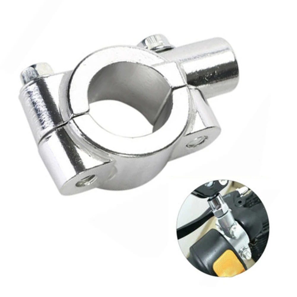 1x Chrome 7-8" 10mm Motorcycle Handlebar Mirrors Mount Holder Clamps Adaptor Motorbike Side Mirror Clamp Mount Bracket
1x Chrome 7-8" 10mm Motorcycle Handlebar Mirrors Mount Holder Clamps Adaptor Motorbike Side Mirror Clamp Mount Bracket