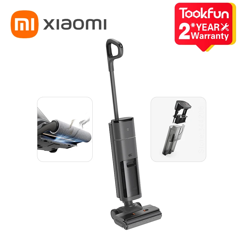 XIAOMI MIJIA Wireless Floor Washer 3 Pro Wet And Dry Vacuum Cleaners For Home Self Cleaning Crawler Roller Brush Washing Mopping
XIAOMI MIJIA Wireless Floor Washer 3 Pro Wet And Dry Vacuum Cleaners For Home Self Cleaning Crawler Roller Brush Washing Mopping