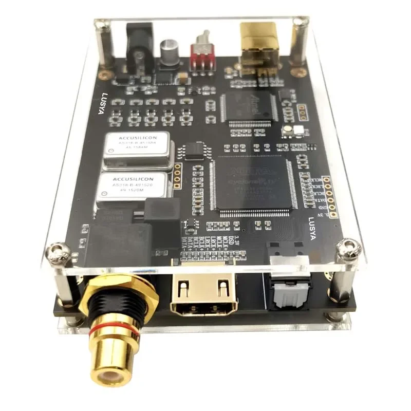 Amanero Italian USB Interface Card Cpld DSD512 384k Dop128 AS318B 0.1ppm Coaxial Output I2S Signal Processing Spdif FreeShipping
Amanero Italian USB Interface Card Cpld DSD512 384k Dop128 AS318B 0.1ppm Coaxial Output I2S Signal Processing Spdif FreeShipping