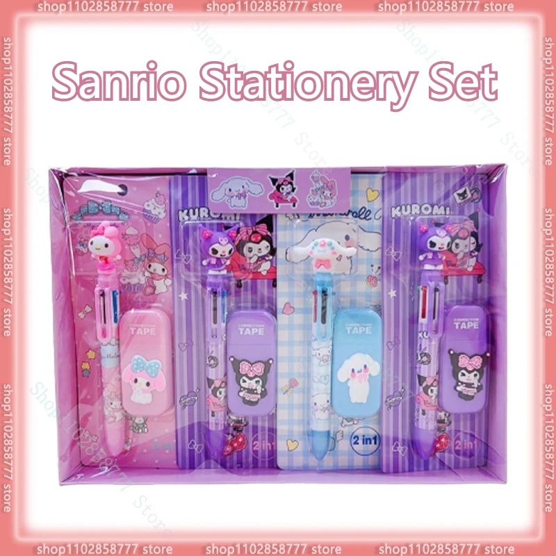 Набор канцелярских принадлежностей Sanrio, милая Корректирующая лента Kuromi с нейтральной ручкой, комбинированная Модифицированная лента, Детские принадлежности для студентов
Набор канцелярских принадлежностей Sanrio, милая Корректирующая лента Kuromi с нейтральной ручкой, комбинированная Модифицированная лента, Детские принадлежности для студентов