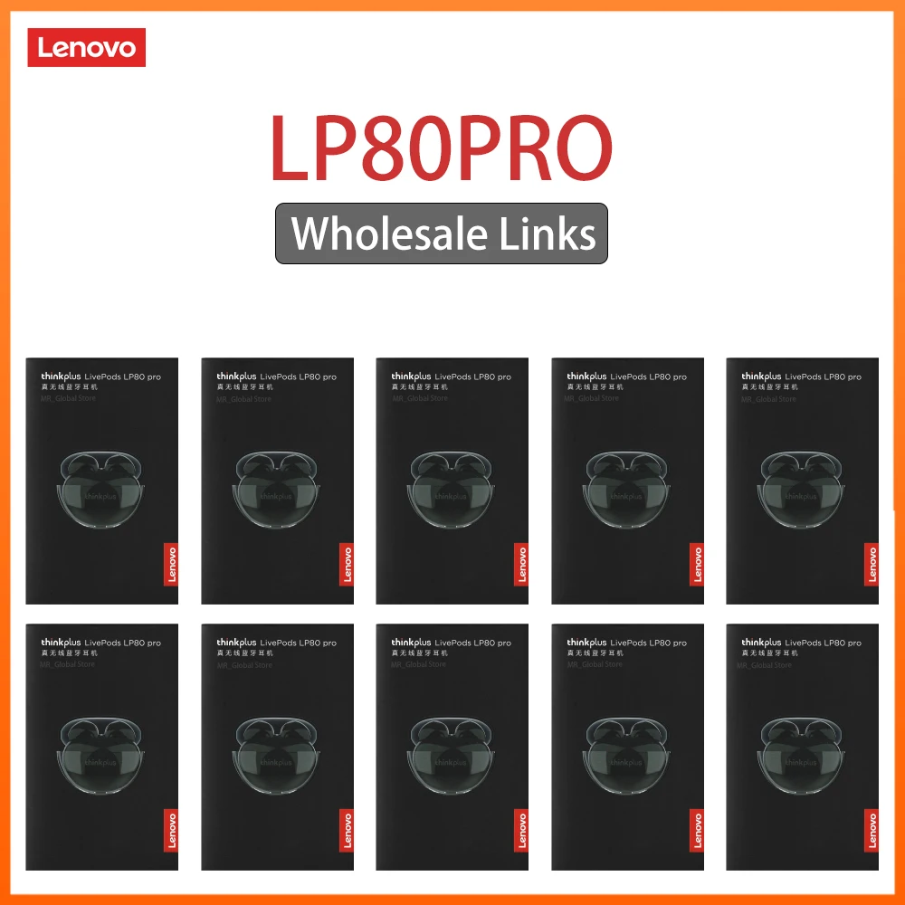 Lenovo LP80 Pro 5PCS 10PCS TWS Bluetooth 5.3 Headset RGB Sports HIFI Dual Noise Reduction Wireless Low Latency Gaming Earphone
Lenovo LP80 Pro 5PCS 10PCS TWS Bluetooth 5.3 Headset RGB Sports HIFI Dual Noise Reduction Wireless Low Latency Gaming Earphone