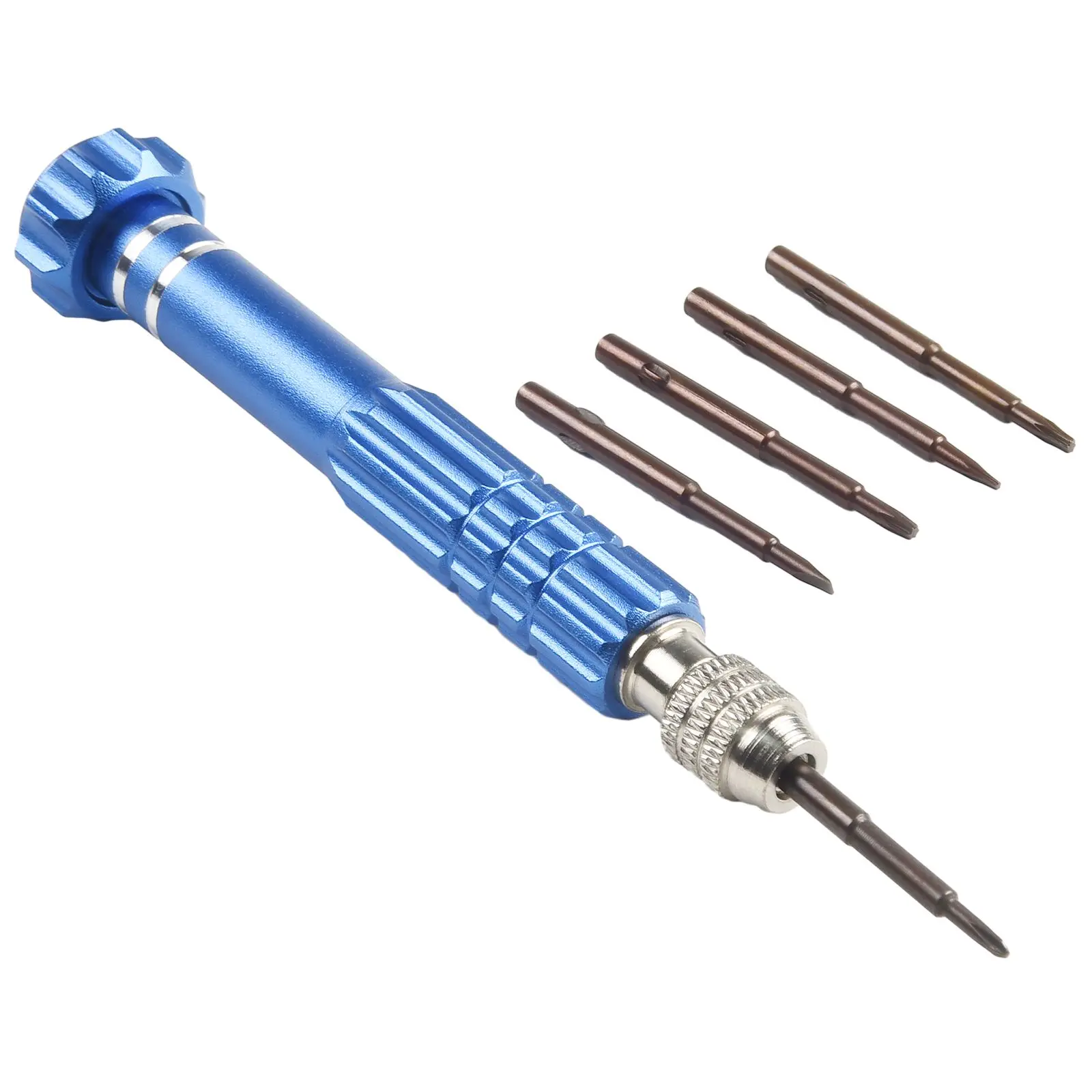 5 In 1 Magnetic Screwdriver Screw Repair Mobile Phone Hand Tool Kit Torx Set Precision Screwdriver Cutter Bit1.5/0.8/ 2.0/T5/T6
5 In 1 Magnetic Screwdriver Screw Repair Mobile Phone Hand Tool Kit Torx Set Precision Screwdriver Cutter Bit1.5/0.8/ 2.0/T5/T6