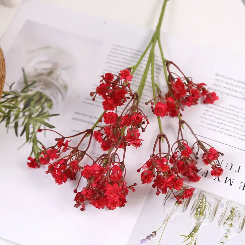 Exquisite Simulation Gypsophila Bouquet Living Room Dining Room Porch Decor Fake Flower Plastic Dried Flower Holiday Decor DIY
Exquisite Simulation Gypsophila Bouquet Living Room Dining Room Porch Decor Fake Flower Plastic Dried Flower Holiday Decor DIY