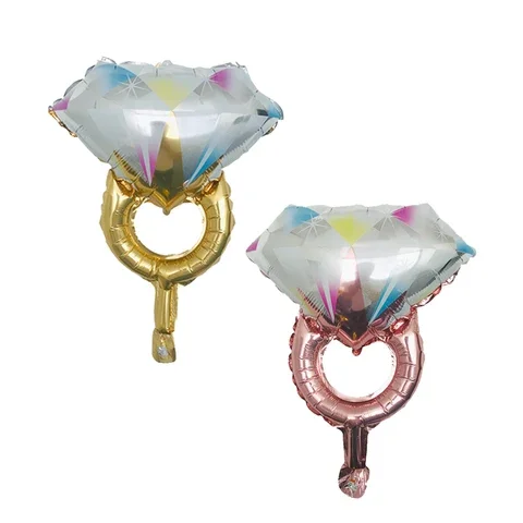 1pc Mini Diamond Ring Foil Balloons Valentine's Day Wedding Ballon Inflatable Wedding Party Decoration Air Ballon Supplies
1pc Mini Diamond Ring Foil Balloons Valentine's Day Wedding Ballon Inflatable Wedding Party Decoration Air Ballon Supplies