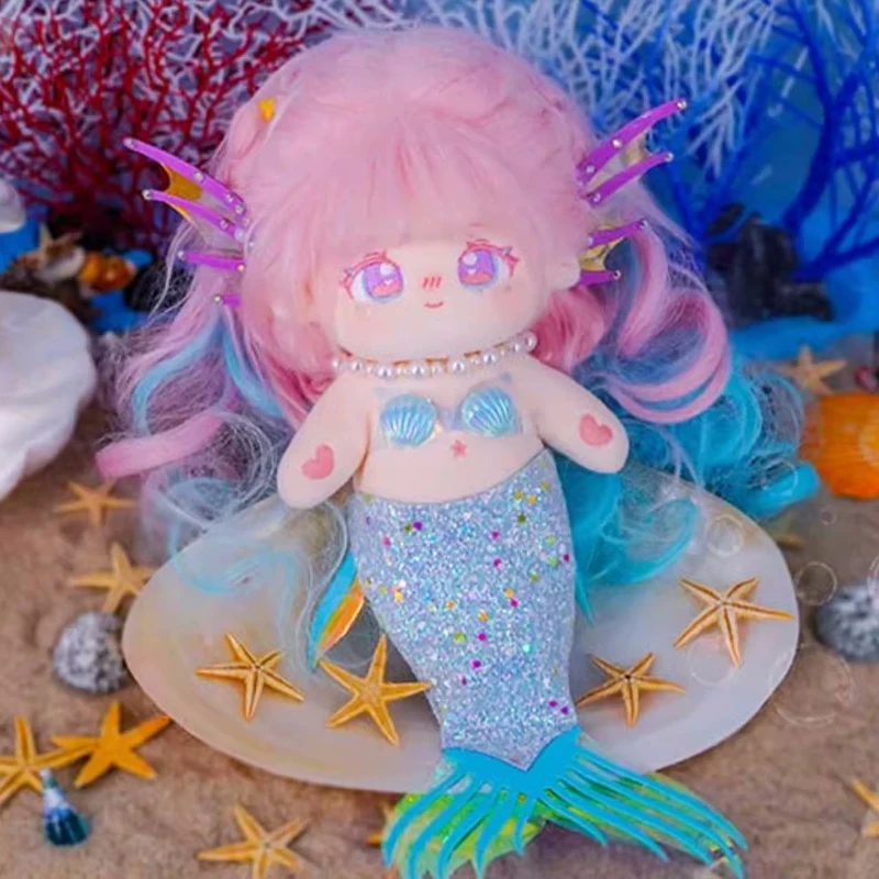 20cm Kawaii Mermaid Cotton Doll Cartoon Stuffed Plush Doll Cute Cosplay Plushie Anime New Christmas Girl Birthday Gift
20cm Kawaii Mermaid Cotton Doll Cartoon Stuffed Plush Doll Cute Cosplay Plushie Anime New Christmas Girl Birthday Gift