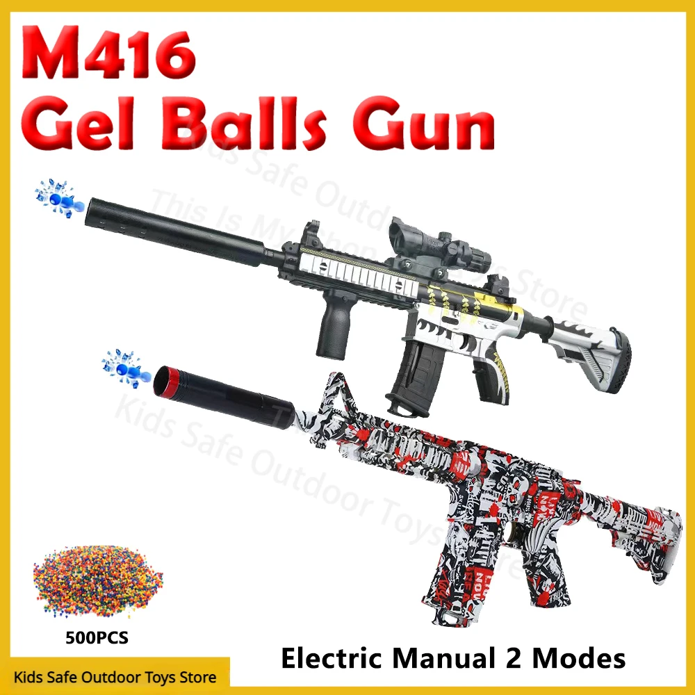 M416 пистолет с гелевыми шариками Электрический брызговик гелевый шарик бластер автоматический Rifl для активного отдыха игра для стрельбы детские игрушки для мальчиков подарки
M416 пистолет с гелевыми шариками Электрический брызговик гелевый шарик бластер автоматический Rifl для активного отдыха игра для стрельбы детские игрушки для мальчиков подарки