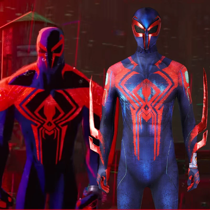 Cosplaydiy spider Cosplay Jumpsuit Anime hero Spider Costume 2099 Bodysuit Miguel O'Hara Spandex Zentai Adults suit Halloween
Cosplaydiy spider Cosplay Jumpsuit Anime hero Spider Costume 2099 Bodysuit Miguel O'Hara Spandex Zentai Adults suit Halloween