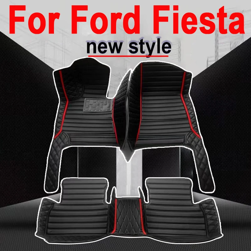 Автомобильные коврики для Ford Fiesta 2009-2017, Прямая поставка, аксессуары для салона автомобиля, кожаные коврики, коврики, подкладки для ног
Автомобильные коврики для Ford Fiesta 2009-2017, Прямая поставка, аксессуары для салона автомобиля, кожаные коврики, коврики, подкладки для ног