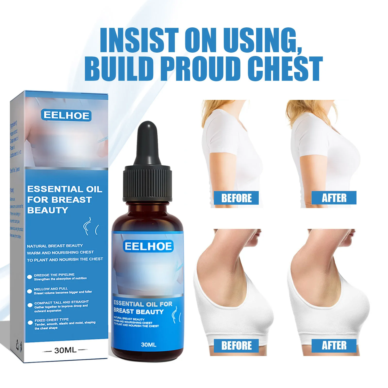 Female Elasticity Tightening Lifting Breast Cream Lifting, Firming, Straightening Postpartum Chest Drooping Nursing Massage
Female Elasticity Tightening Lifting Breast Cream Lifting, Firming, Straightening Postpartum Chest Drooping Nursing Massage