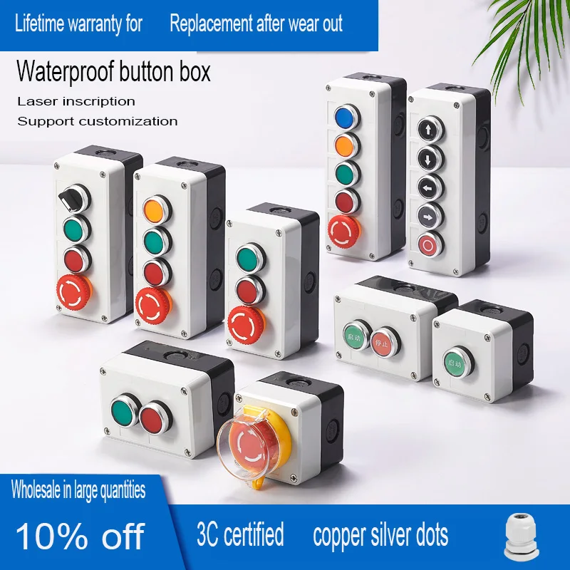 1PCS XB2 Metal Button Switch Control Box Arrow Emergency Start Stop Industrial Identification Symbol Self Reset Circular 
1PCS XB2 Metal Button Switch Control Box Arrow Emergency Start Stop Industrial Identification Symbol Self Reset Circular