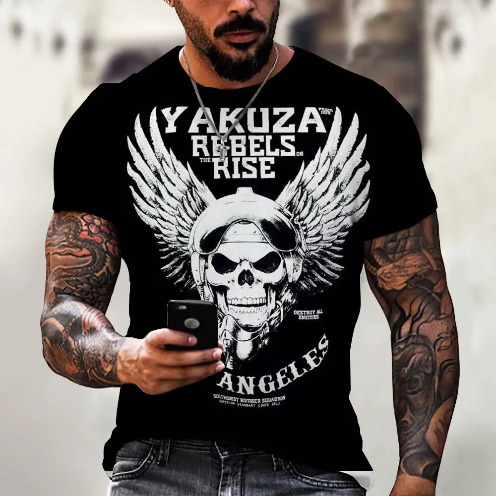 Summer New Style Men's 3D Printed T-Shirts O-Neck Short-Sleeved Stylish And Comfortable Large Size Street Tops Tee Men Clothing
Summer New Style Men's 3D Printed T-Shirts O-Neck Short-Sleeved Stylish And Comfortable Large Size Street Tops Tee Men Clothing