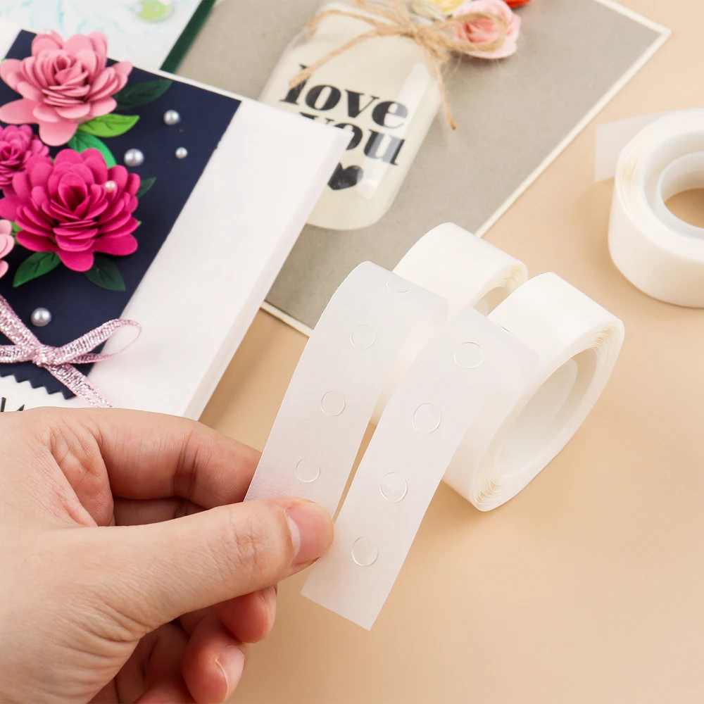 300pcs/Roll Sticky Dots 3mm 5mm Ultra Thin Double-Sided Adhesive Dots Clear Mini Sticky Dots For Card Permanent Sticky DIY Dot
300pcs/Roll Sticky Dots 3mm 5mm Ultra Thin Double-Sided Adhesive Dots Clear Mini Sticky Dots For Card Permanent Sticky DIY Dot