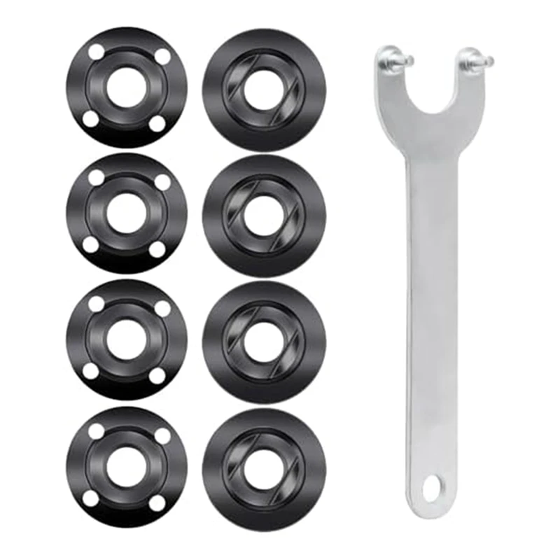 Angle Grinder Nut, 5/8-11 Grinder Flange Angle Metal Locking Nut Durable Easy Install
Angle Grinder Nut, 5/8-11 Grinder Flange Angle Metal Locking Nut Durable Easy Install