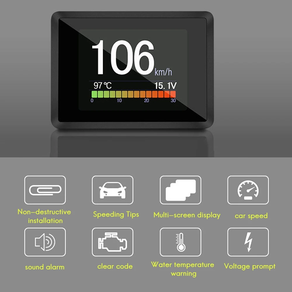 For Car A203 OBD2 On-Board Computer Car Digital Computer Trip Display Speed Fuel Consumption Gauge OBD2 Scanner
For Car A203 OBD2 On-Board Computer Car Digital Computer Trip Display Speed Fuel Consumption Gauge OBD2 Scanner