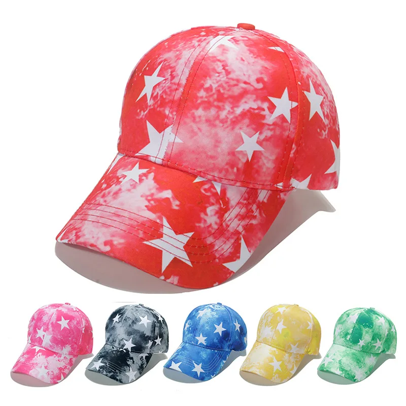 New Sunshade Hip-hop Hat Unisex Casual Versatile Personalized Tie-dye Five-pointed Star Adjustable Baseball Hat Trucker Hats
New Sunshade Hip-hop Hat Unisex Casual Versatile Personalized Tie-dye Five-pointed Star Adjustable Baseball Hat Trucker Hats