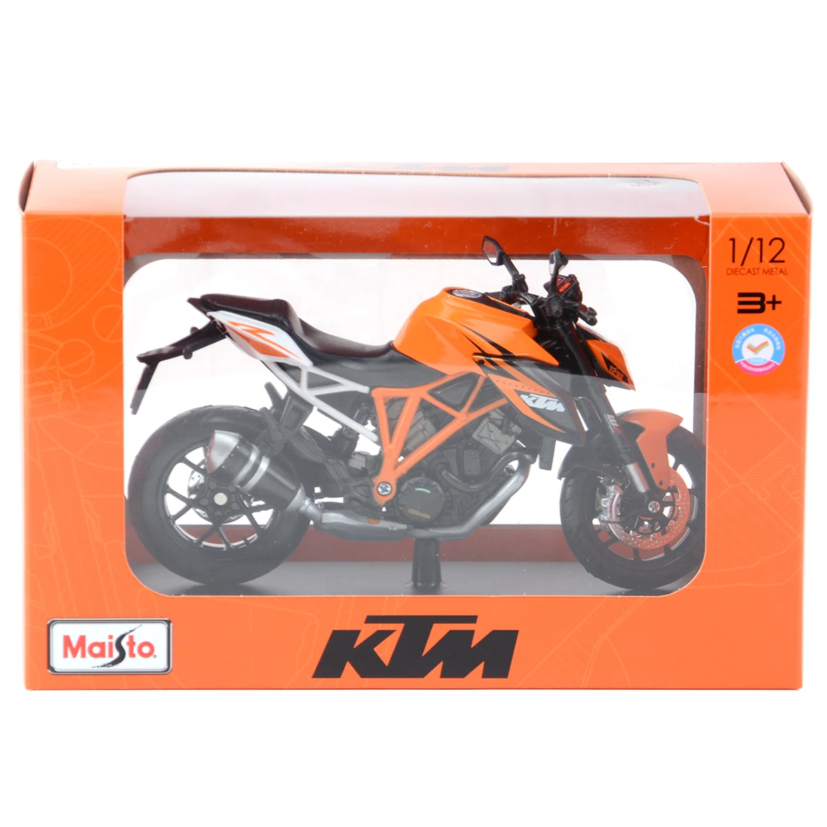 

Maisto 1:12 KTM 1290 Super Duke R With Stand Die Cast Vehicles Collectible Hobbies Motorcycle Model Toys